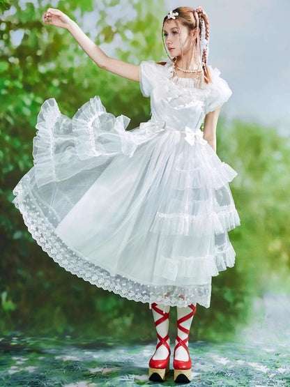 Lolita Cute Sweet Niche Fairy Dress