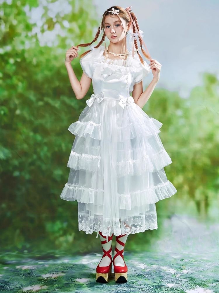 Lolita Cute Sweet Niche Fairy Dress