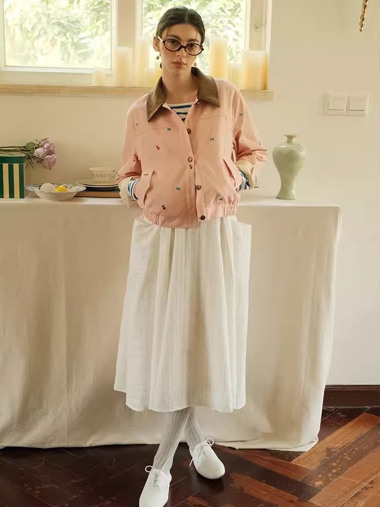 Long-staple Cotton Jacket Coat