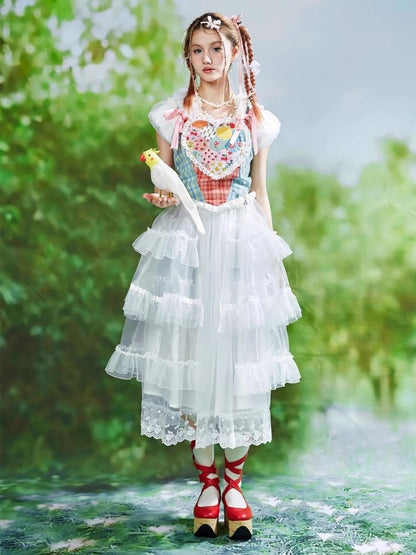 Lolita Cute Sweet Niche Fairy Dress