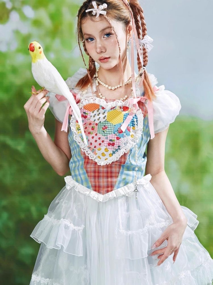 Lolita Cute Sweet Niche Fairy Dress