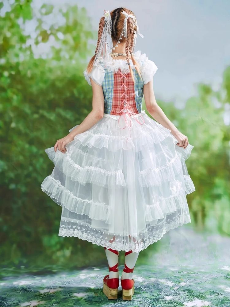 Lolita Cute Sweet Niche Fairy Dress