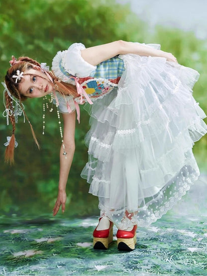 Lolita Cute Sweet Niche Fairy Dress