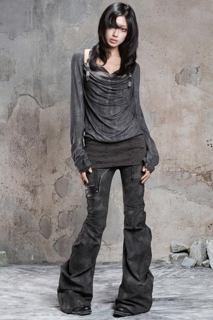 Fake Two-Piece Base Top