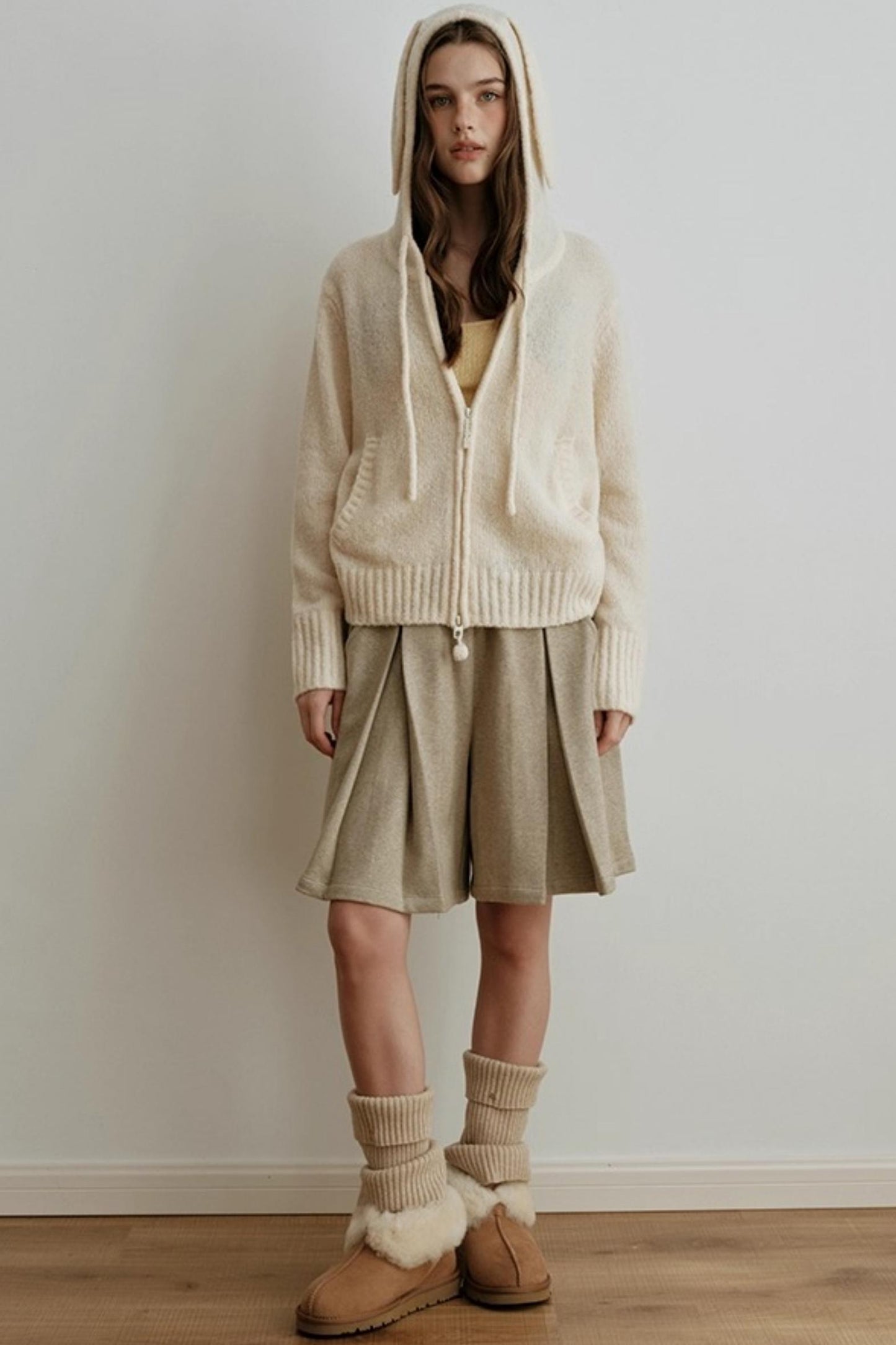 Velvet Slim Fit Bottom Camisole