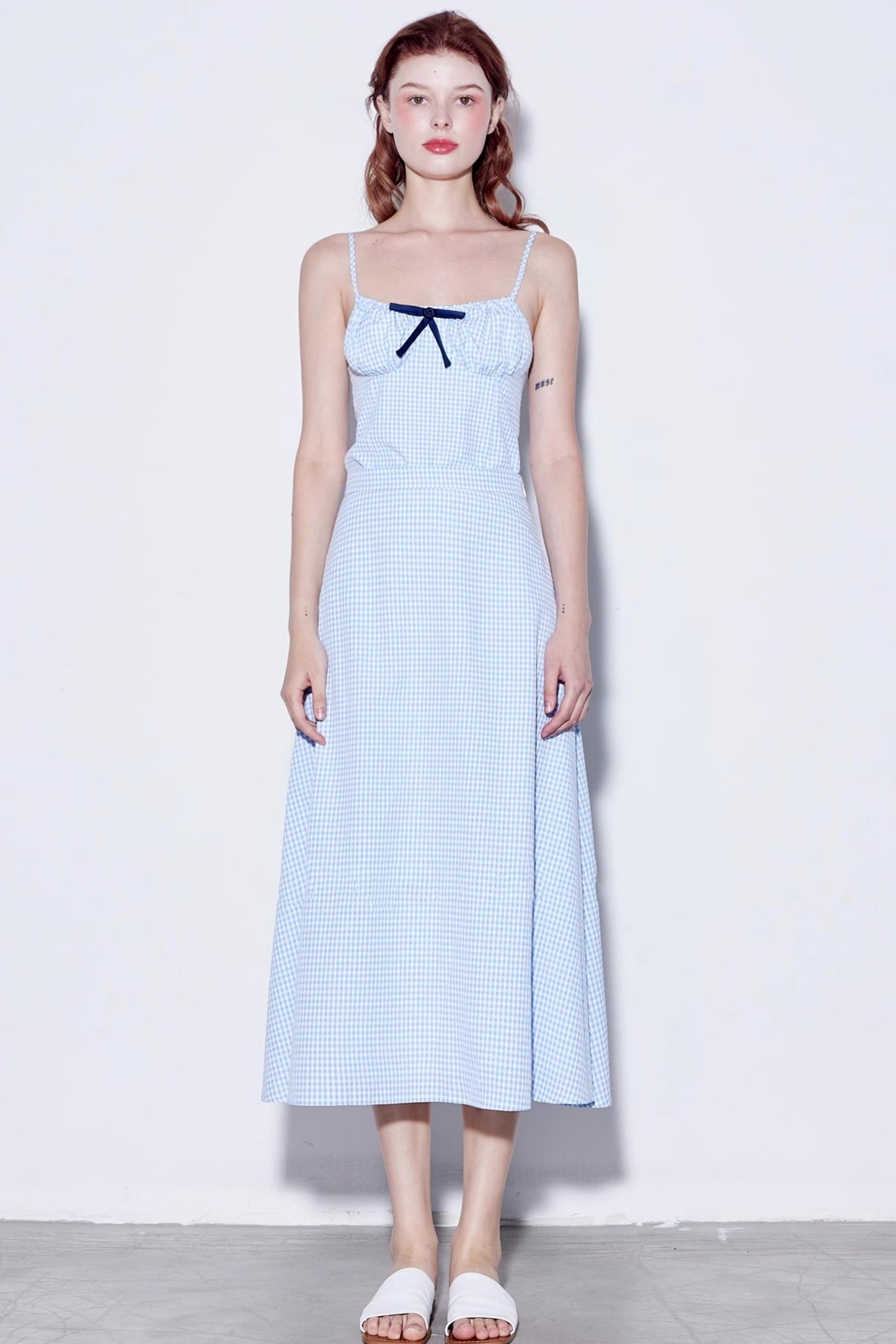 Checkered Sweetheart Summer Skirt Set-Up