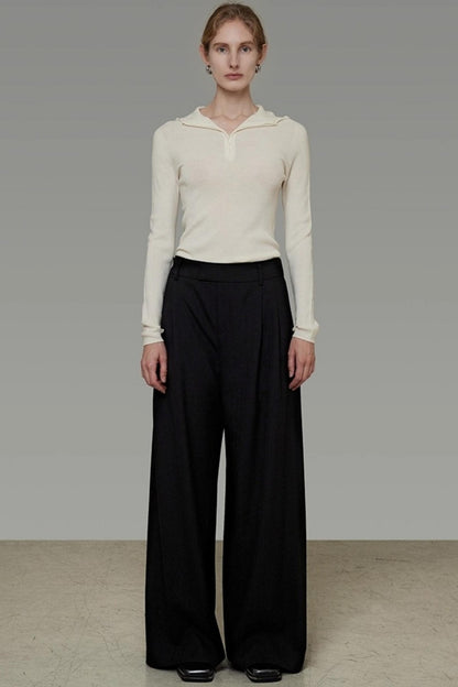 Slim Knitted Base Sweater