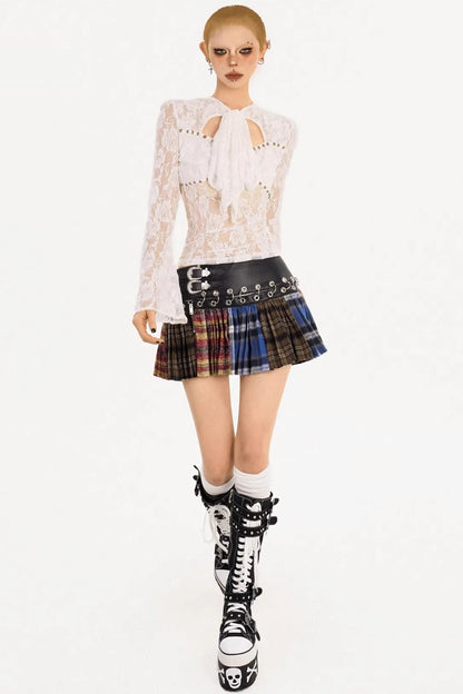 Molly Punk Plaid Skirt