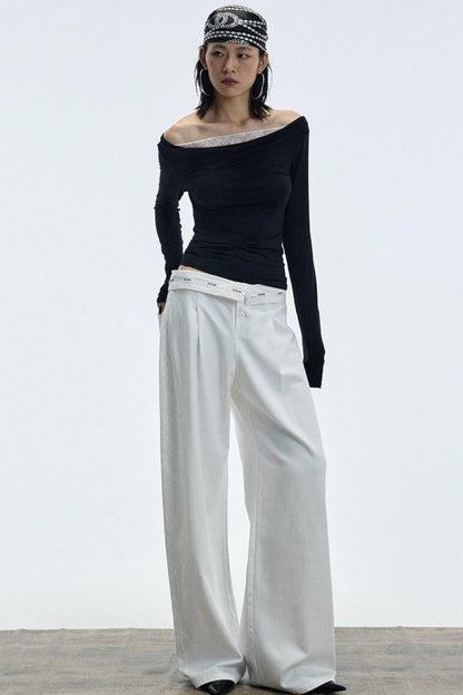 Patchwork Lace Swing Top