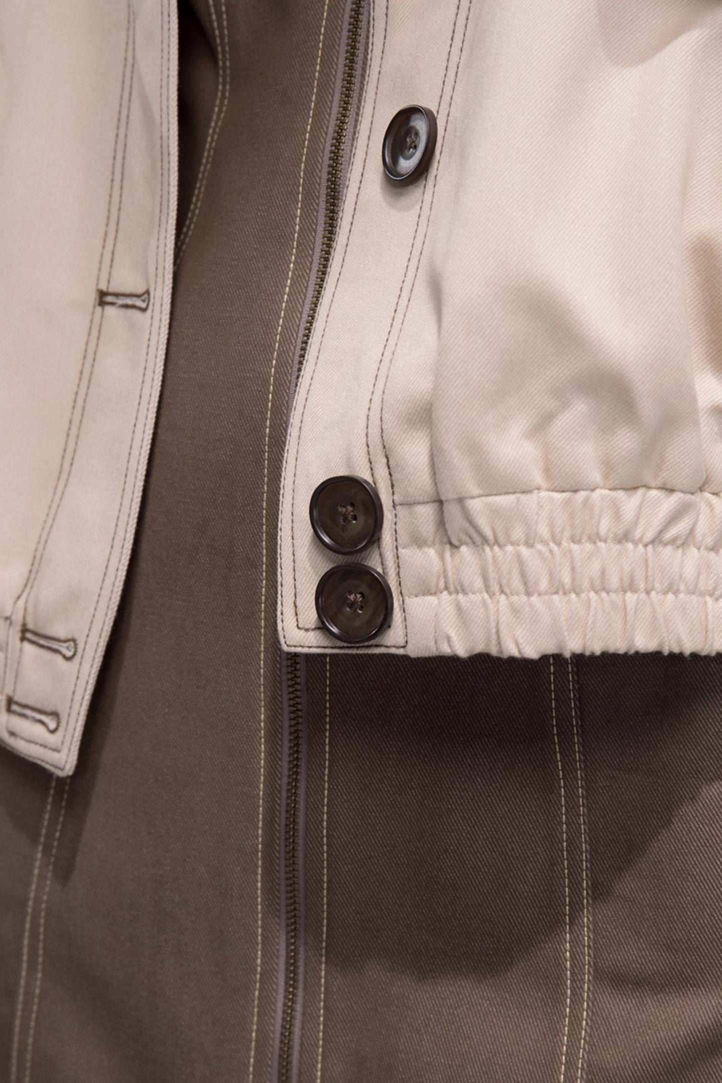 Mountain Apricot Navy Denim Jacket Set-Up