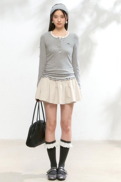 Slim Long-Sleeved Shirt