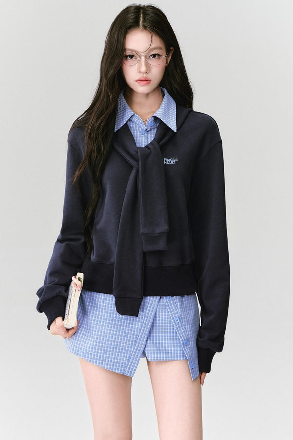 Fragile Cotton Sweatshirt Set-Up