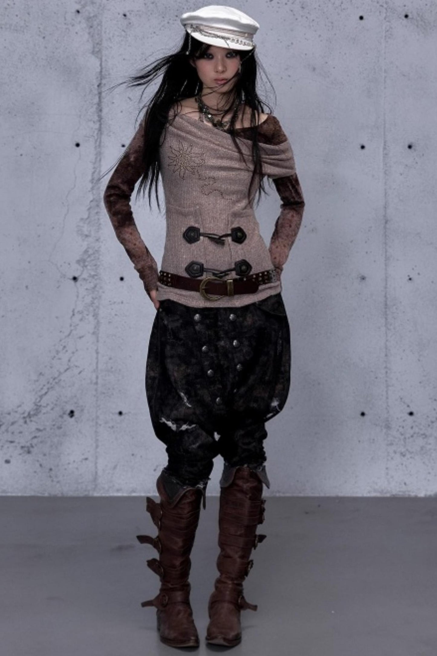 Wasteland Wanderer Knitted Top