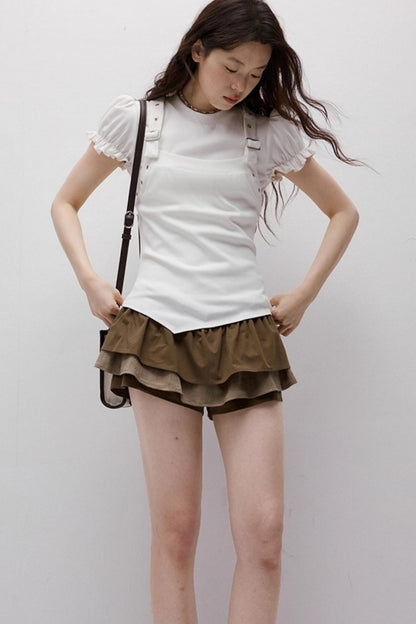 Cleanfit Puff Sleeve T-Shirt