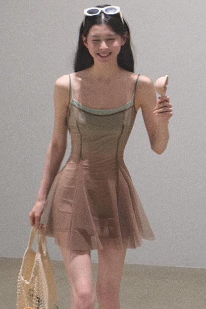 Spring Breeze Gradient Dress