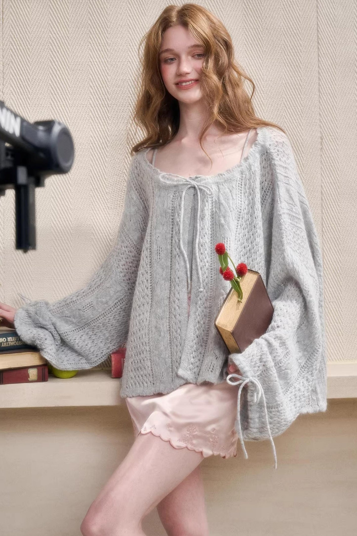 Riverbank of the Wind Mohair Sweater