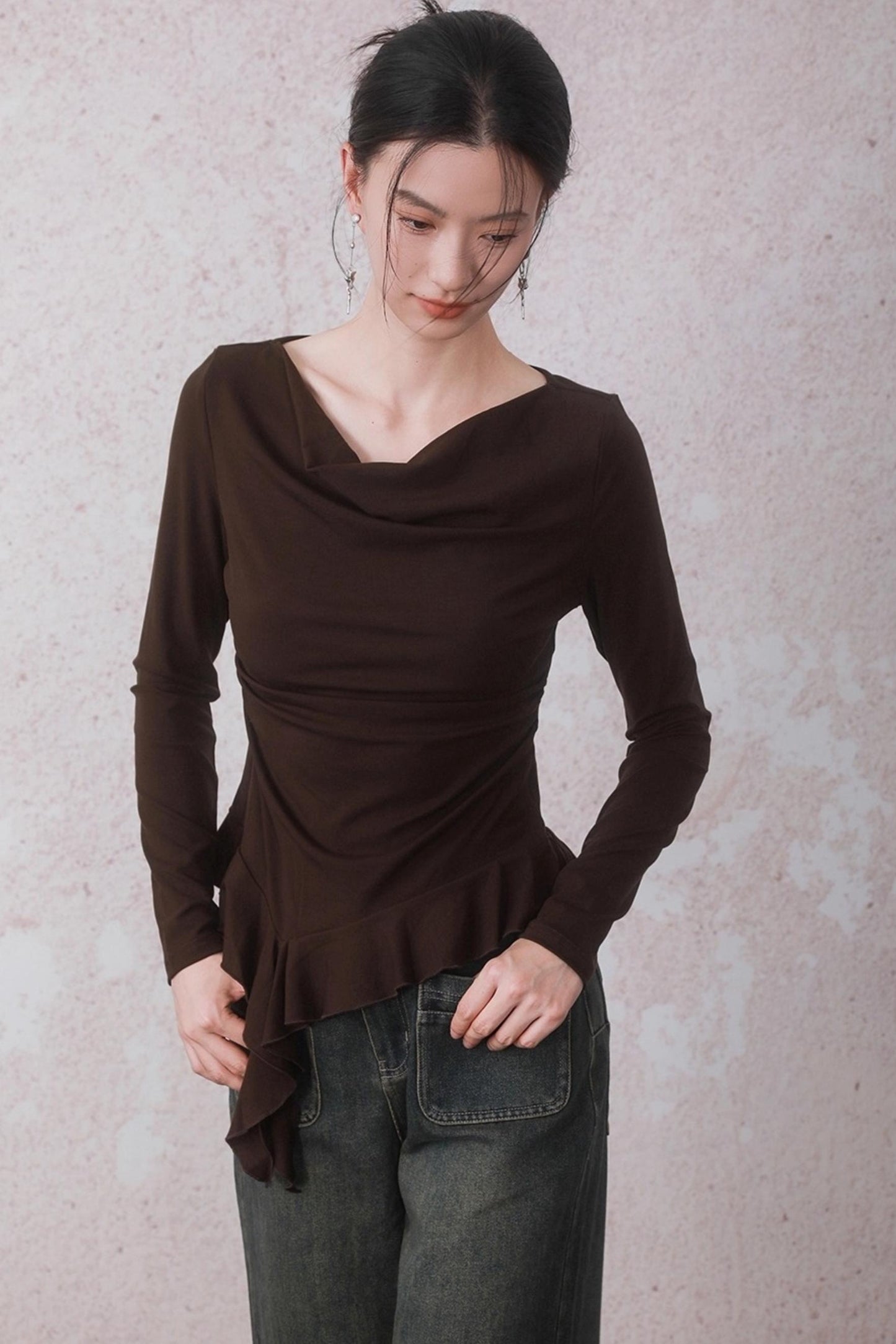 Autumn Cocoa Brown T-shirt