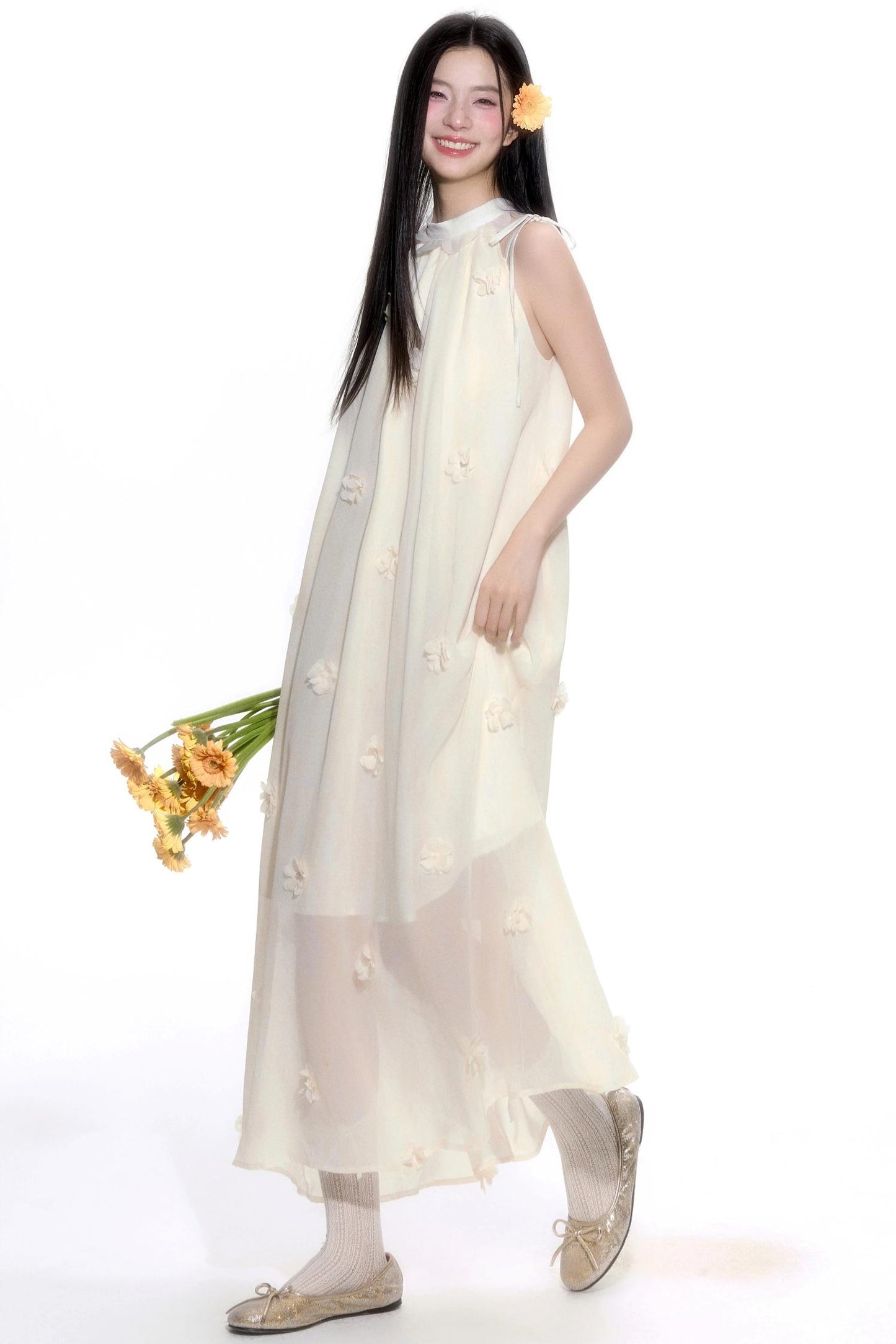 Summer Gauze Long Dress
