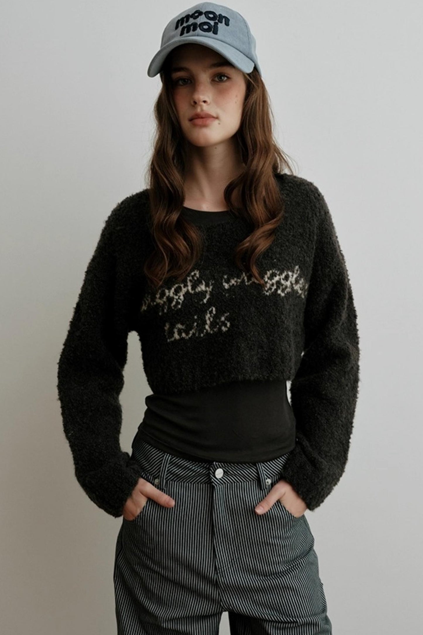Light Luxury Wool Jacquard Sweater
