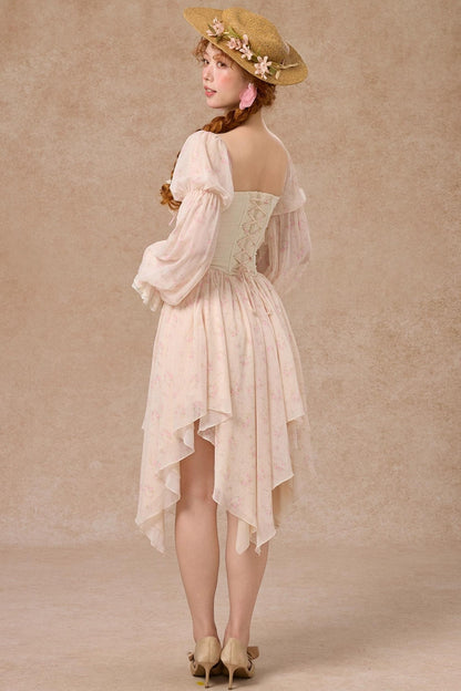 Custom Jacquard Corset Top