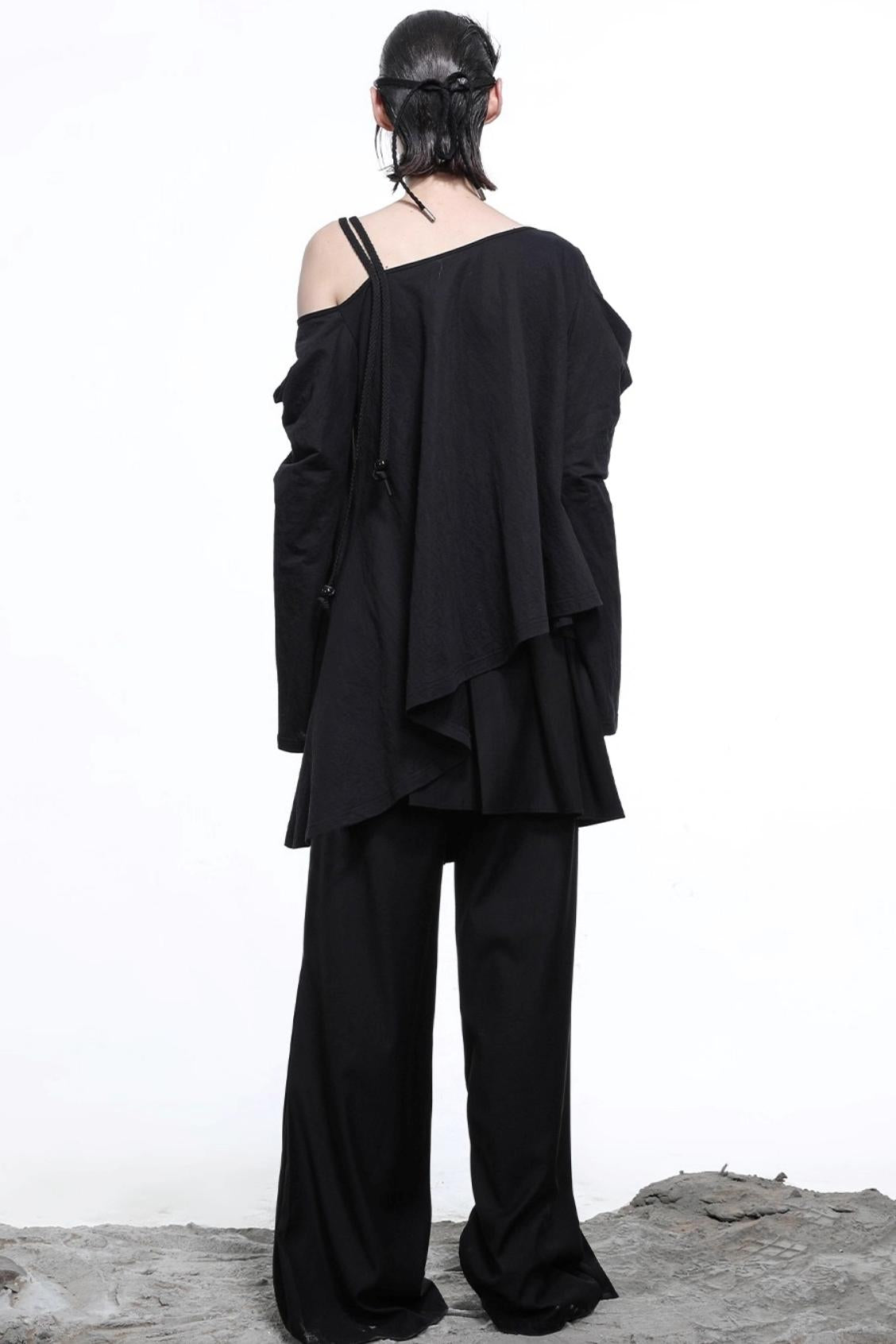 One World Contemplation Long-sleeved T-shirt