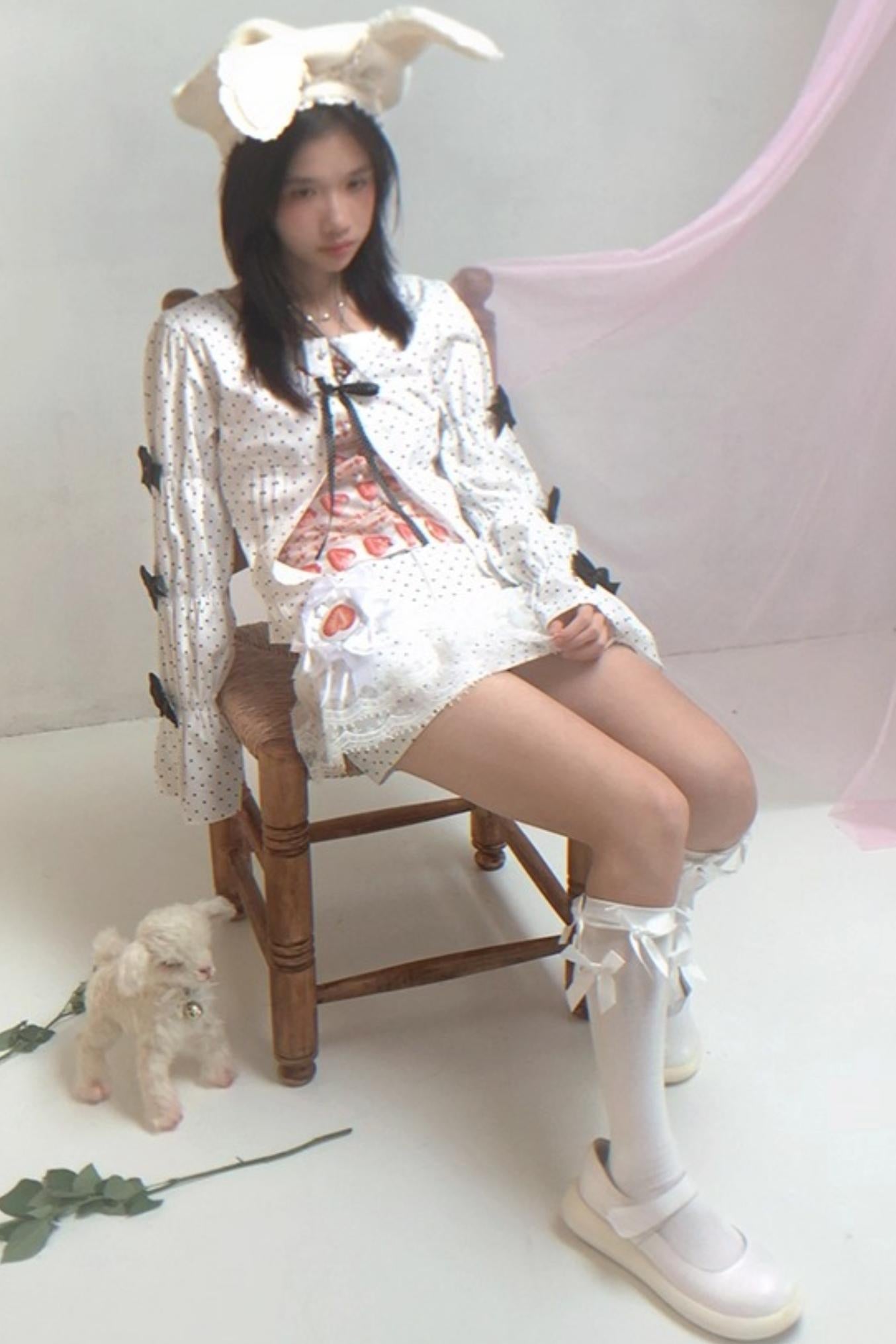 Happy Birthday Polka Dot Red Checkered Shirt