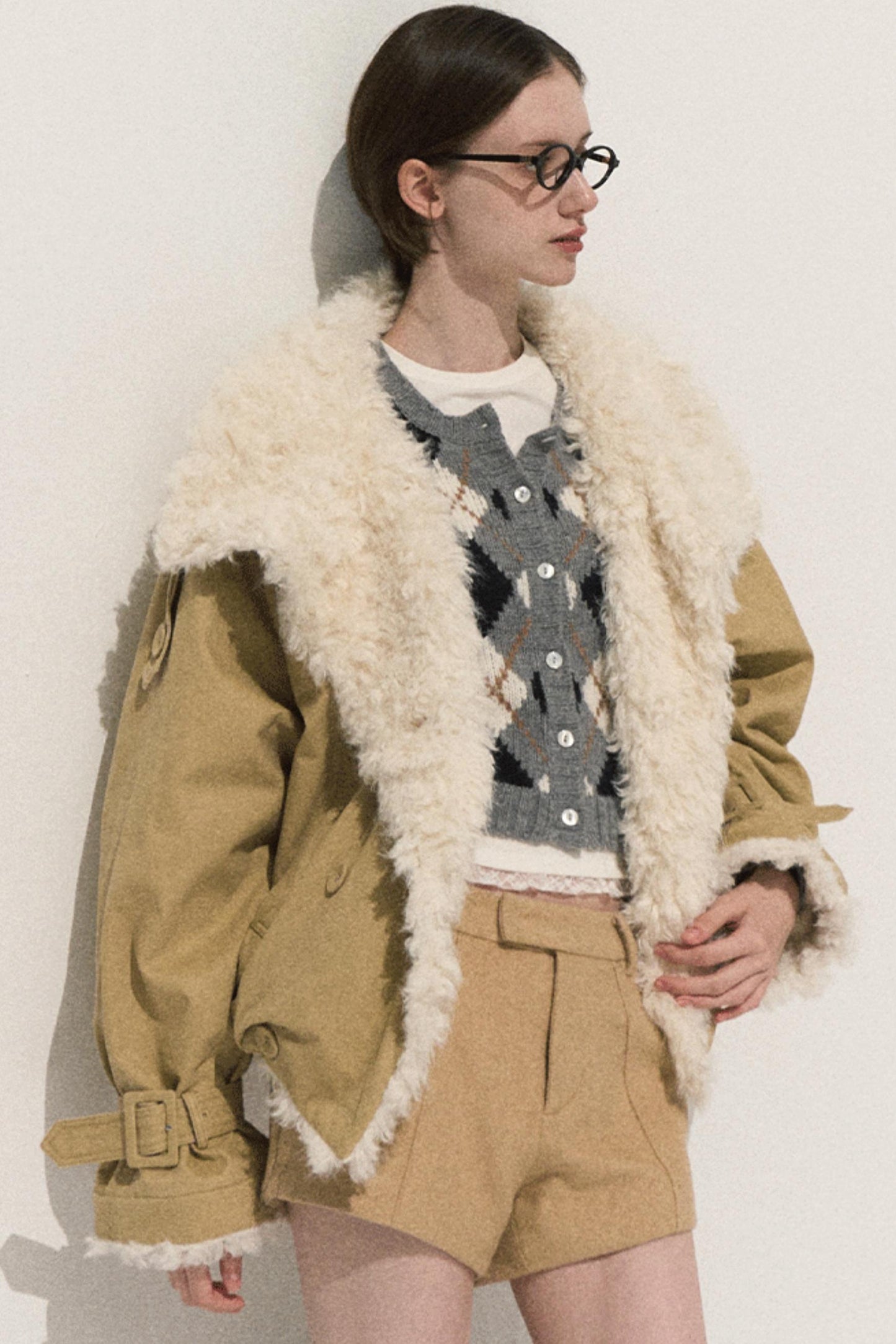 Night Pine Wool Shorts