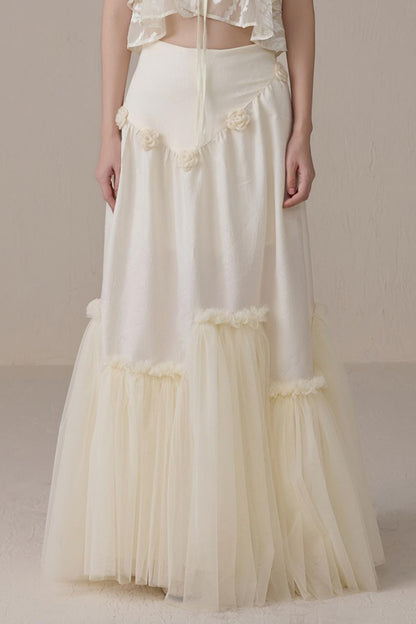 Romantic Mesh Skirt
