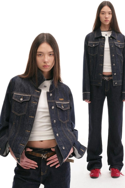 High-Line Logo Leather Belt