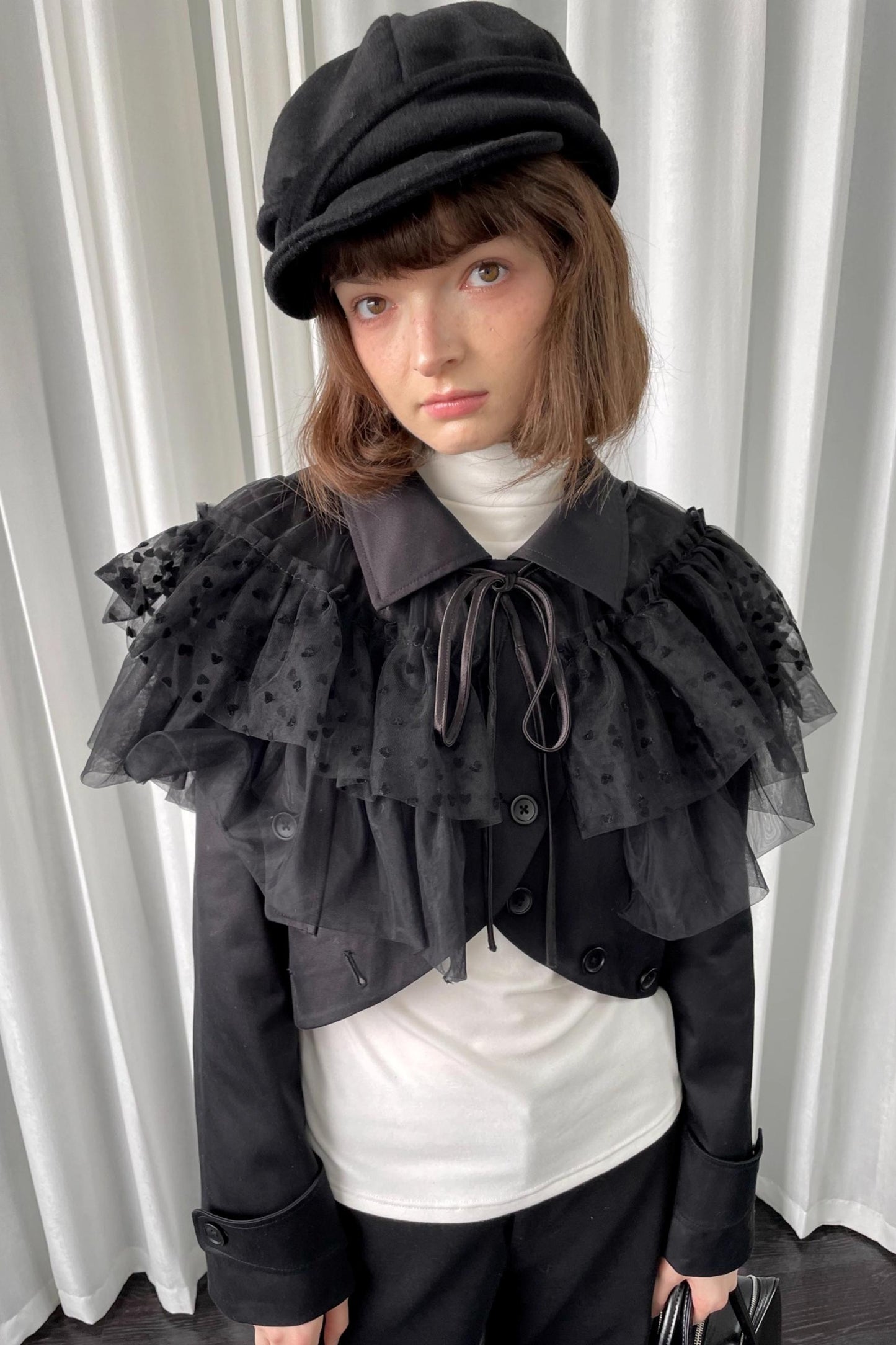 Black Versatile Short Jacket