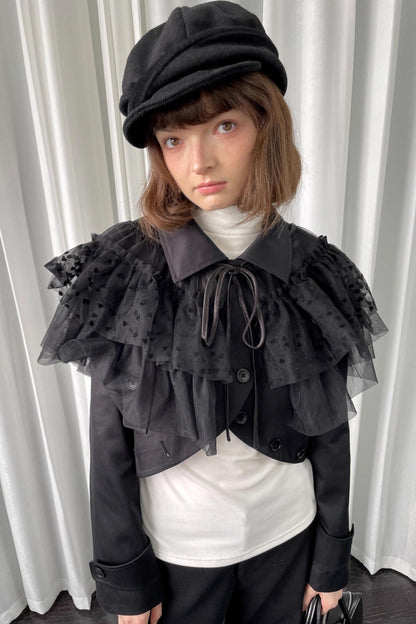 Black Versatile Short Jacket