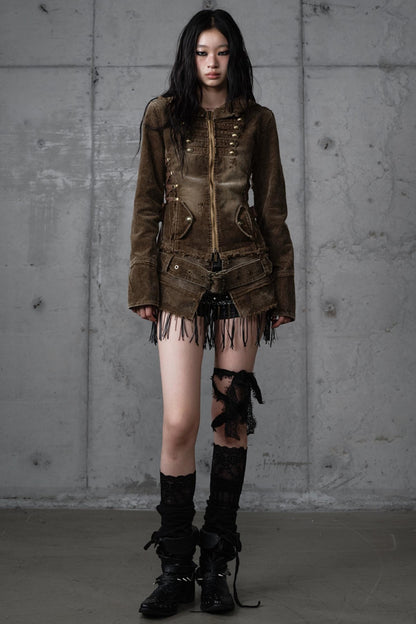 Detachable Slim Hooded Jacket