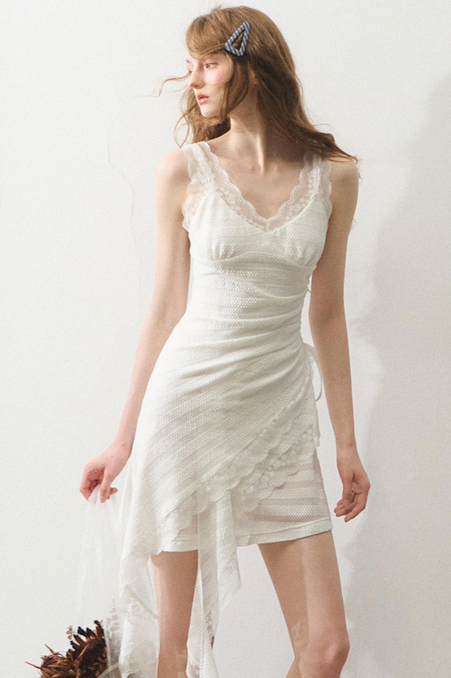 French Mint Sweater Touch Sundress Set-Up