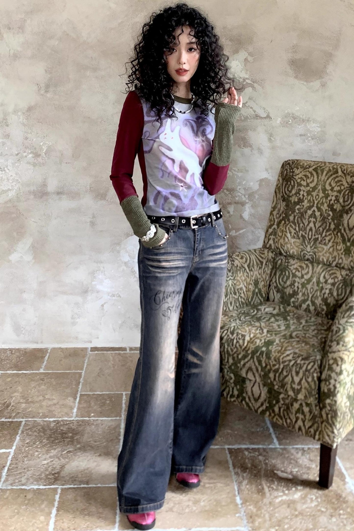 Reverse Time Stretch Jeans