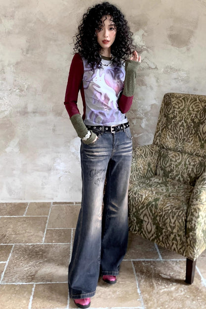 Reverse Time Stretch Jeans