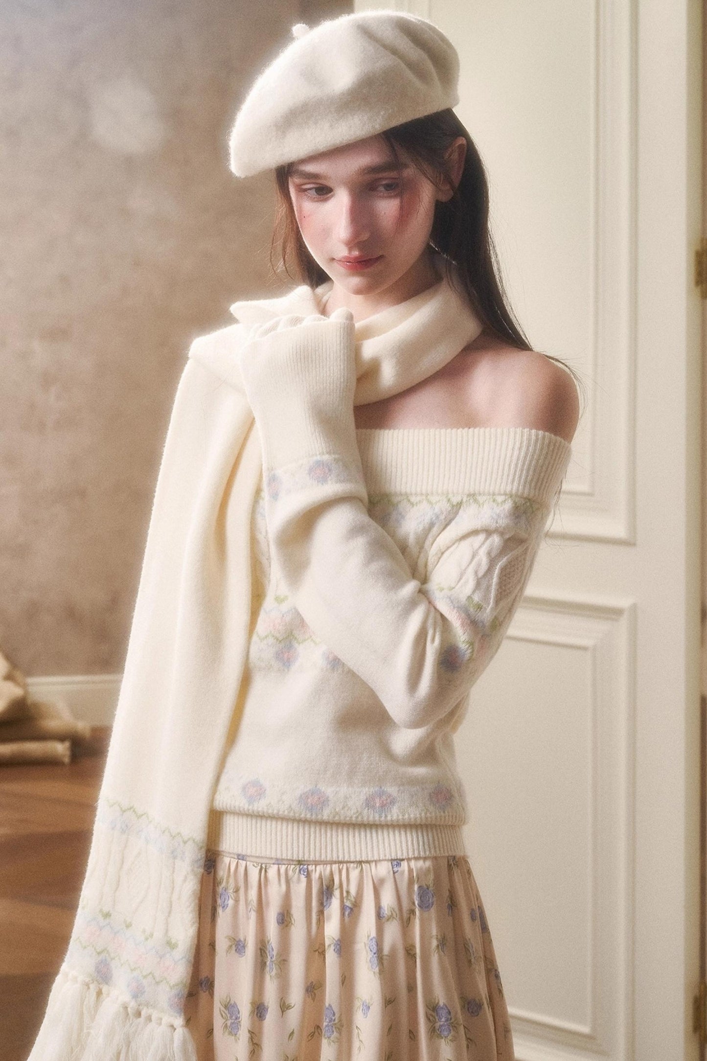 Fresh Floral Skirt Set-Up