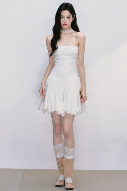 Moonlight Ripple French Tencel Dress