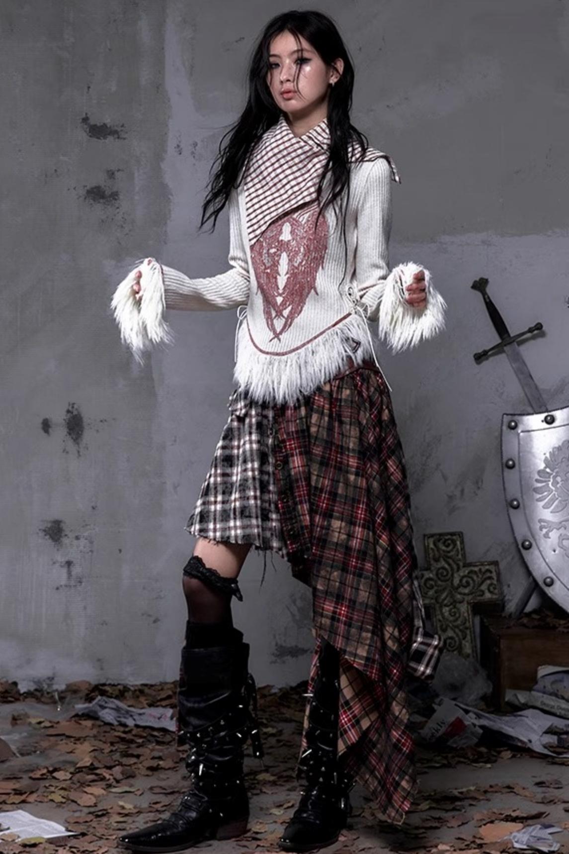 Vintage Christmas Turtleneck Sweater