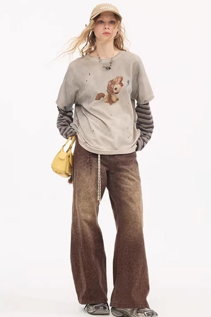 Blooming Soon Spliced Top