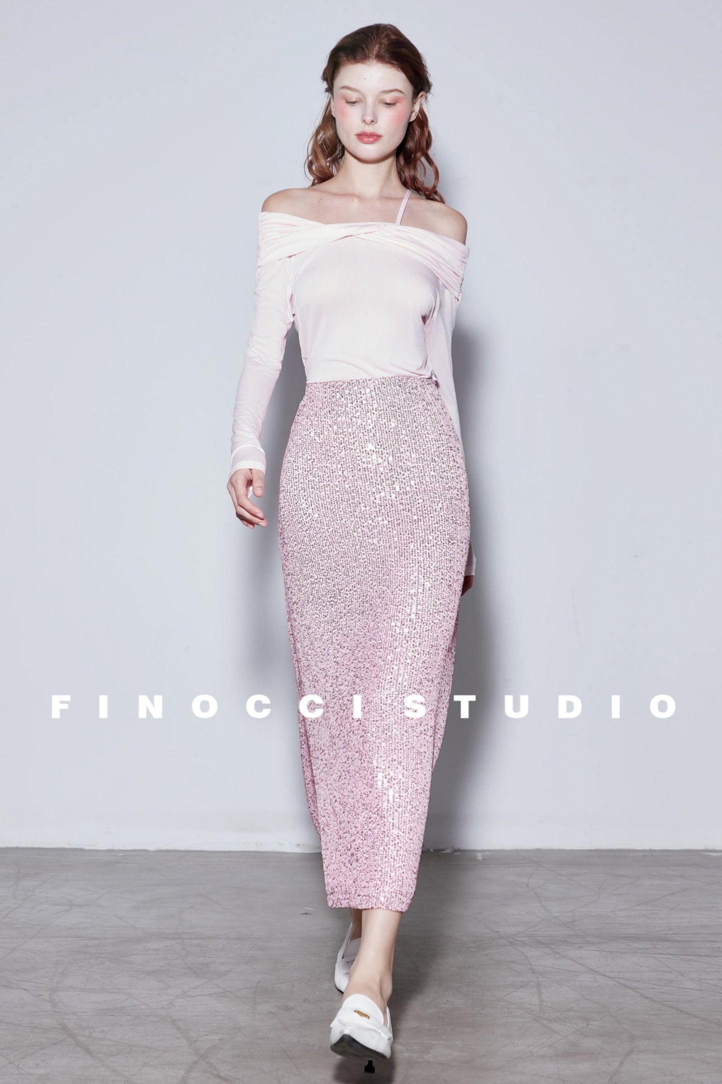 Blooming Pink Sparkle Skirt