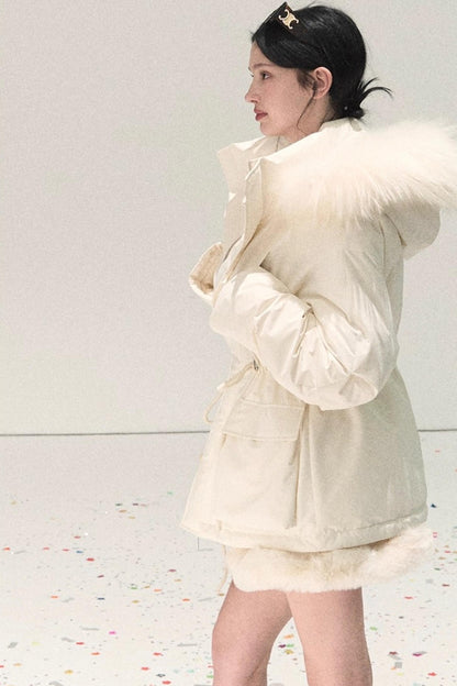 Snowfall Lace Knit Dress