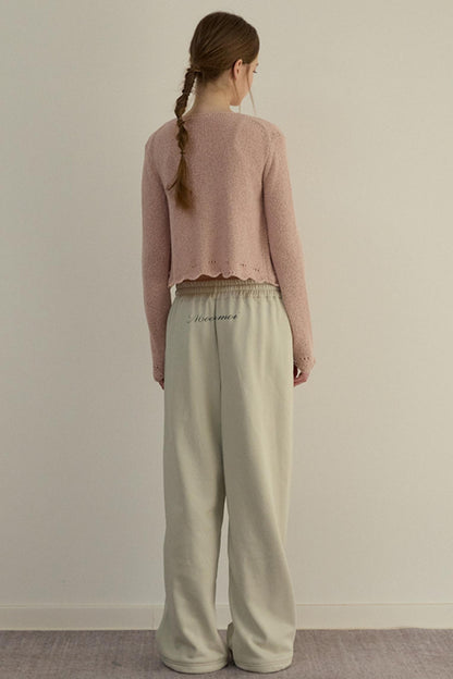 Misty Knit Cardigan Set