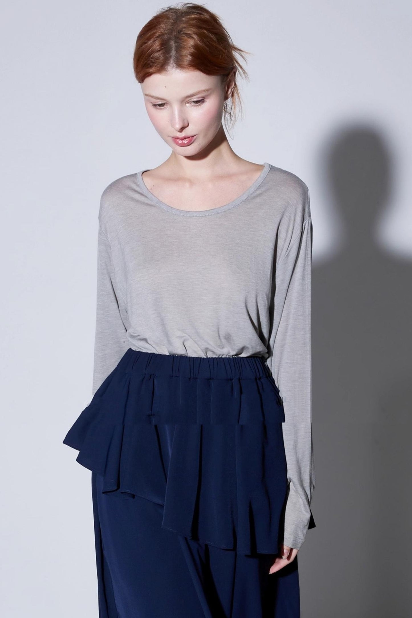 Soft Mulberry Silk Relaxation T-Shirt