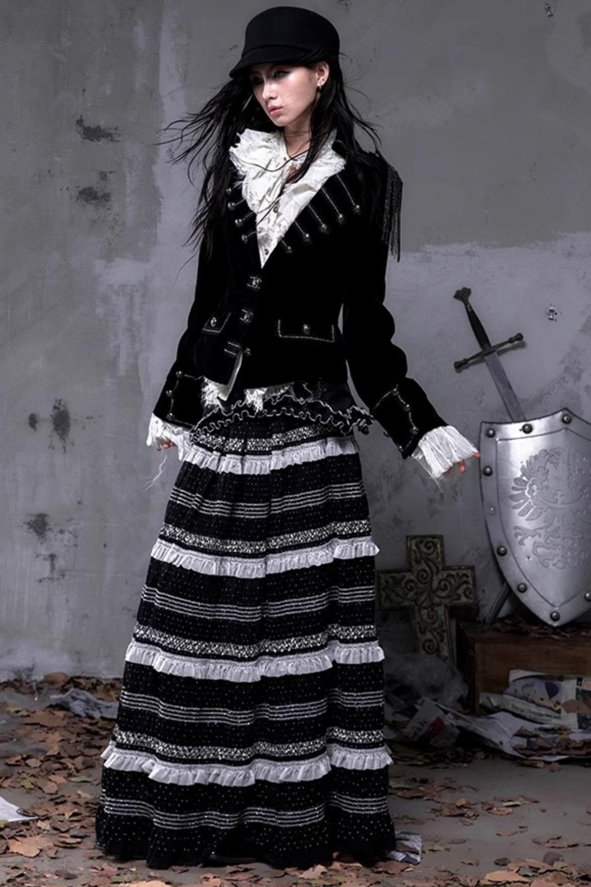 Rock Daughter Lace A-Line Skirt