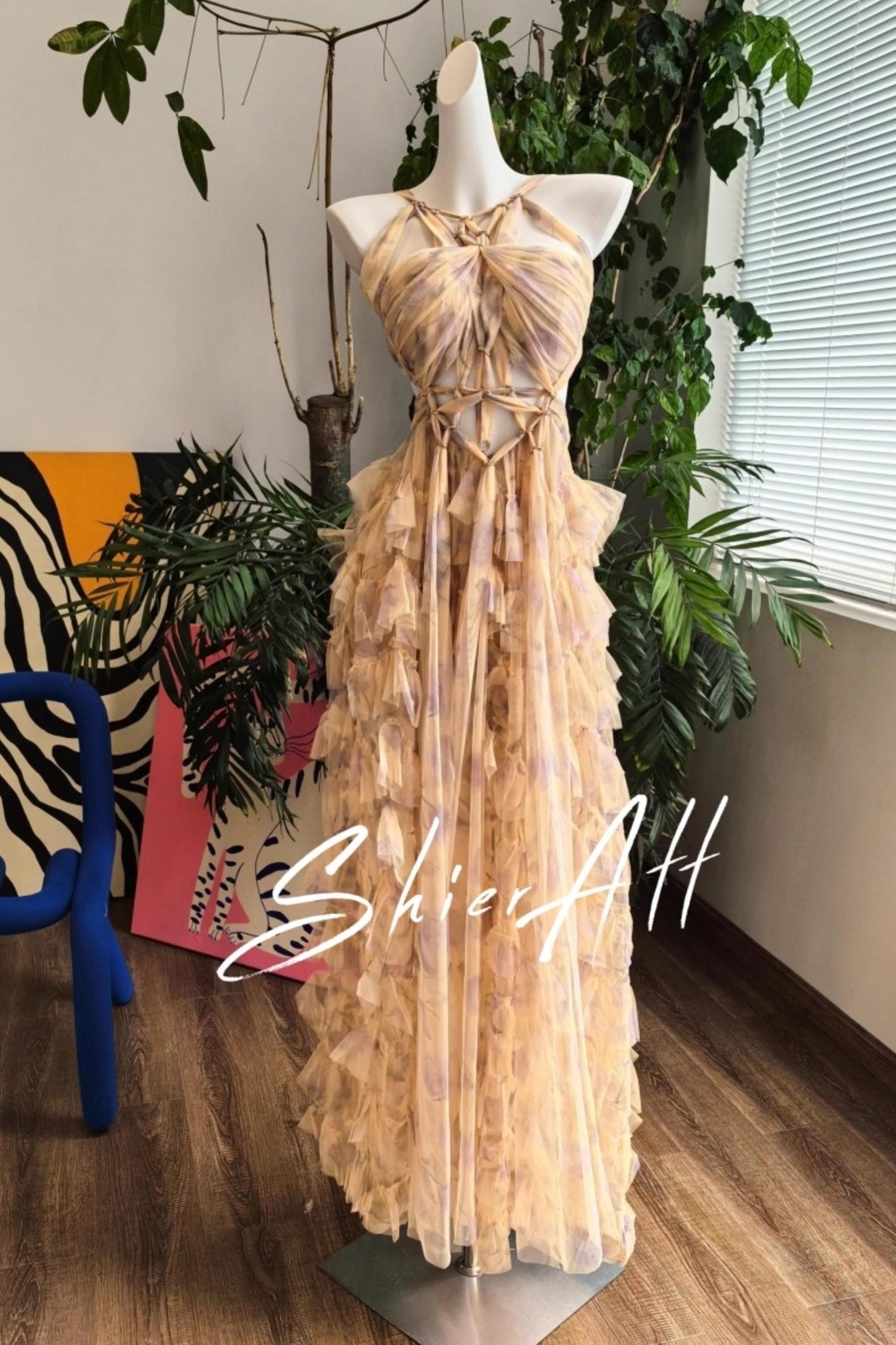 Wandering Wave Holiday Dress