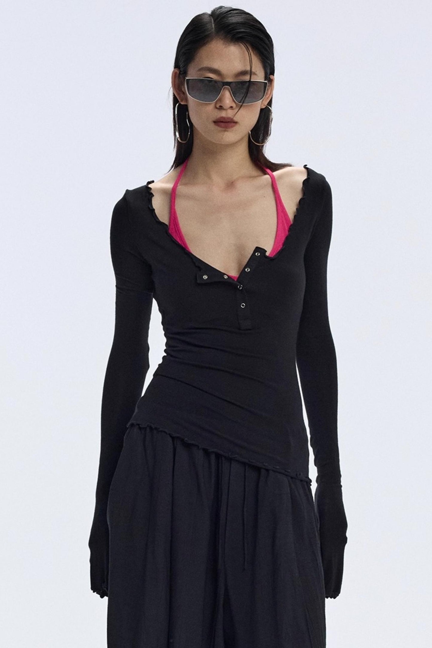 Fungus Edge Long-Sleeved Top