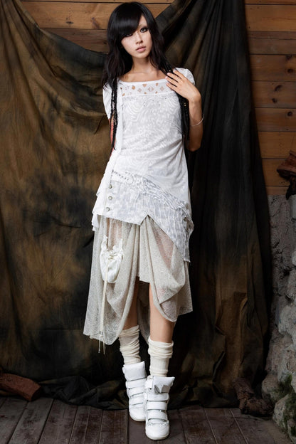 Retro Short Sleeve Top