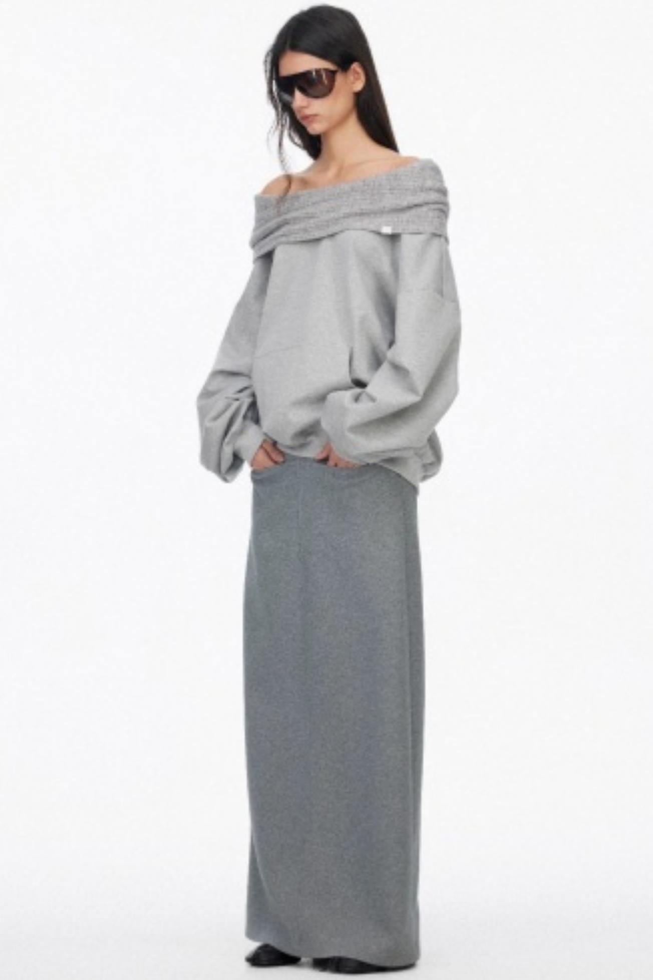 Versatile Slimming Straight Skirt