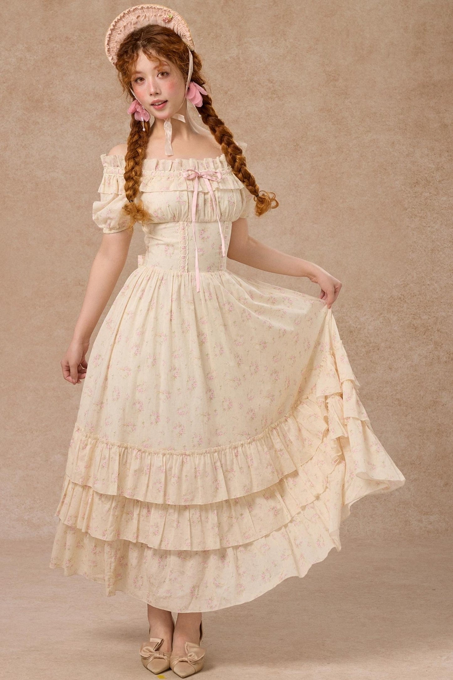 Pastoral Cotton Dress