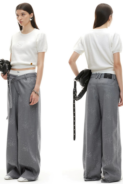Embossed Pony Knit Tee